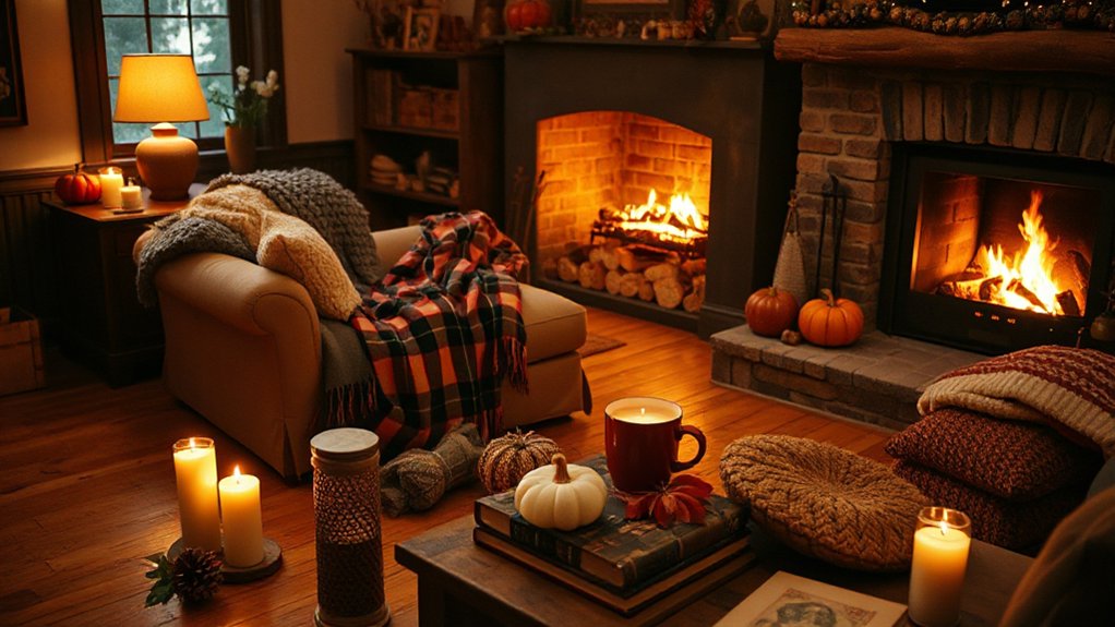 autumn inspired cozy home