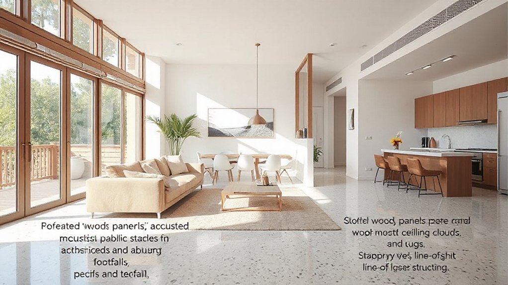balanced acoustics and privacy