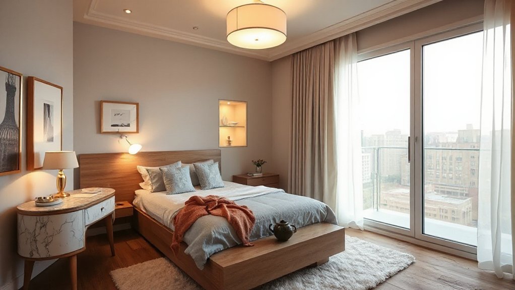 balanced layered lighting design