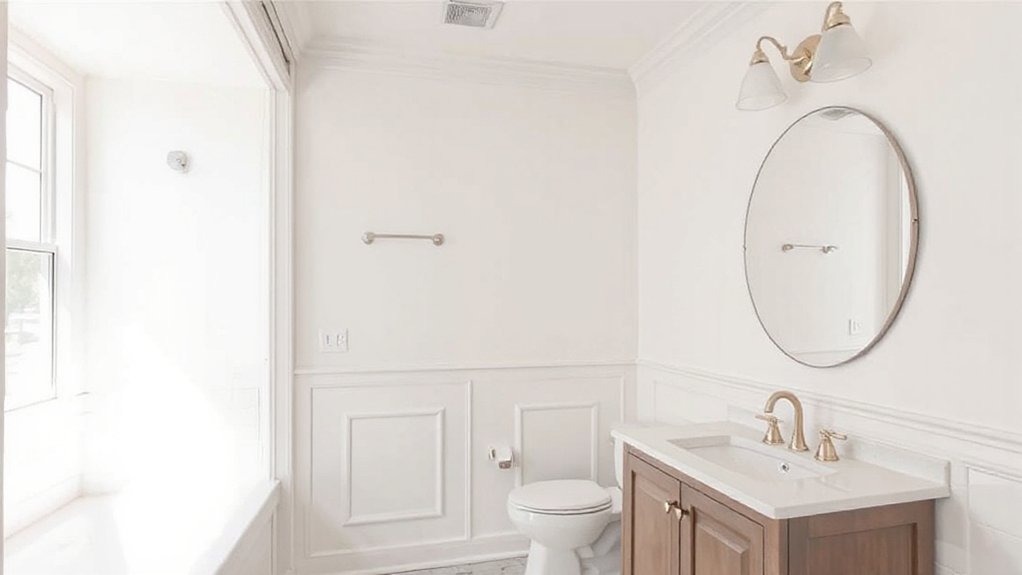 bathroom painting enhances durability