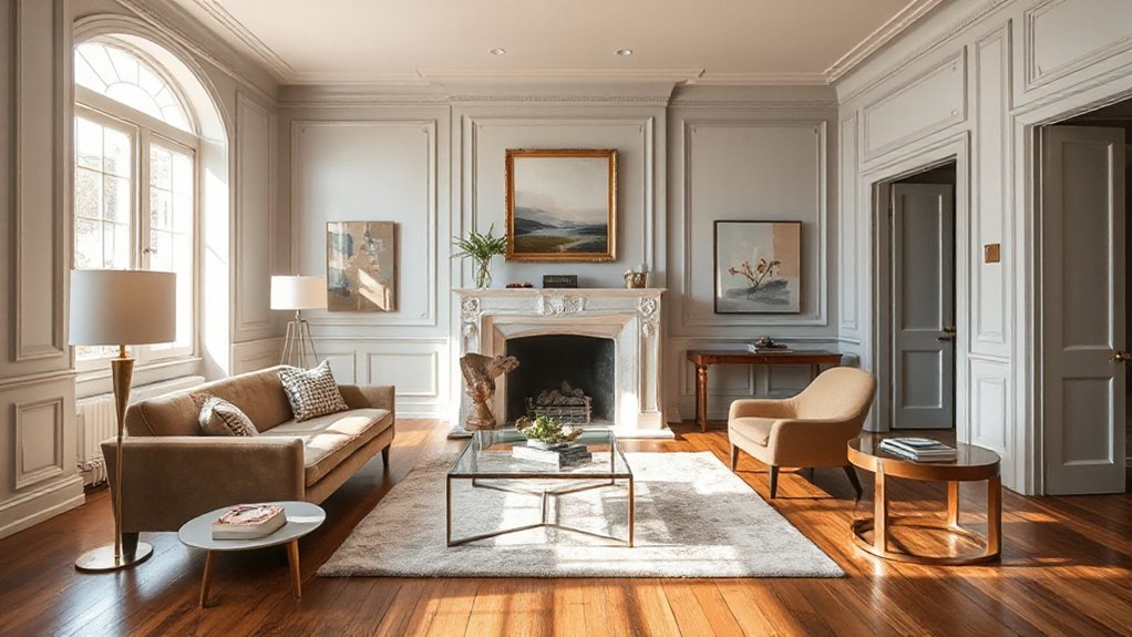 blending period charm modern