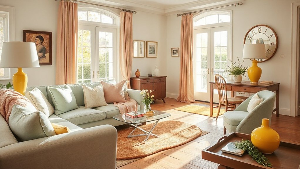 cohesive seasonal color flow