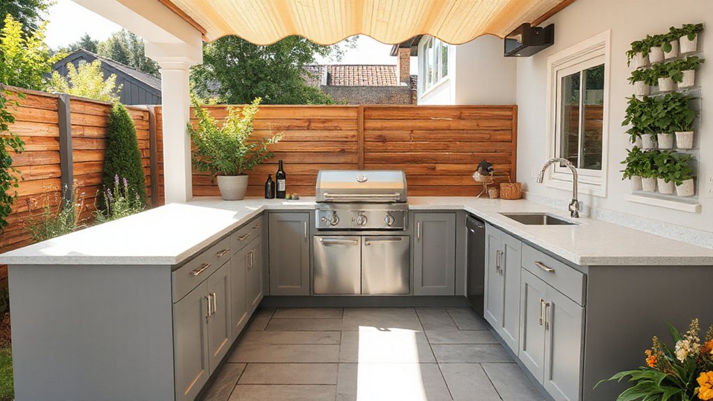 compact customizable kitchen island