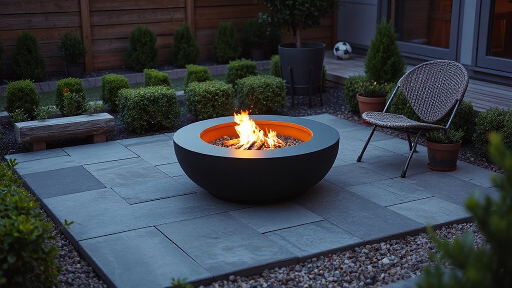 compact safe functional fire pit
