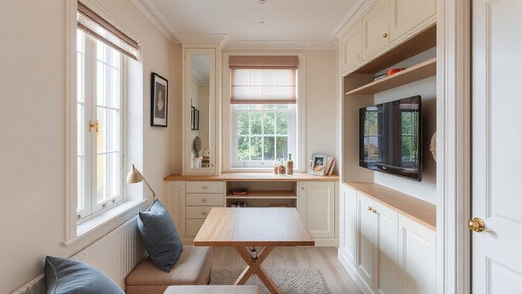 compact uk apartment decor