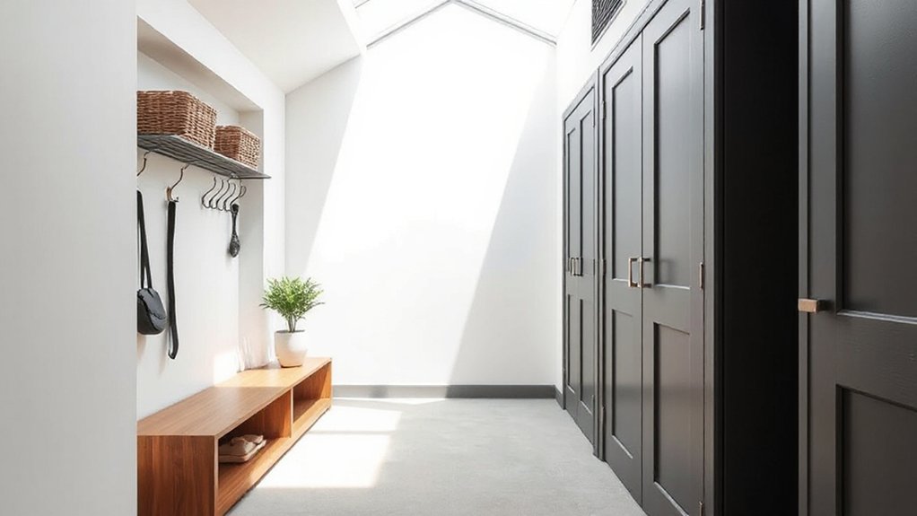 compact vertical multiuse storage