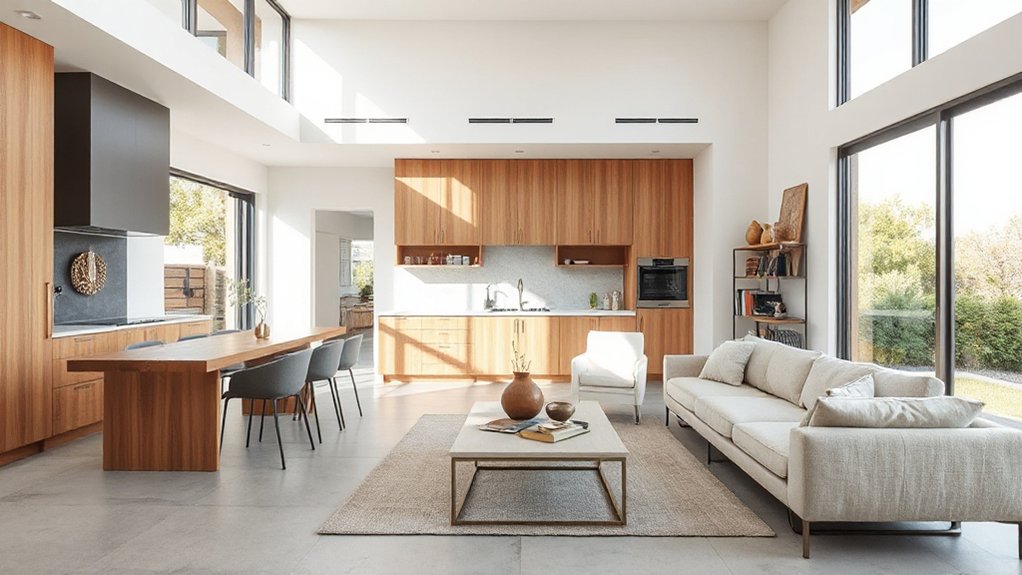 concealed organized seamless storage