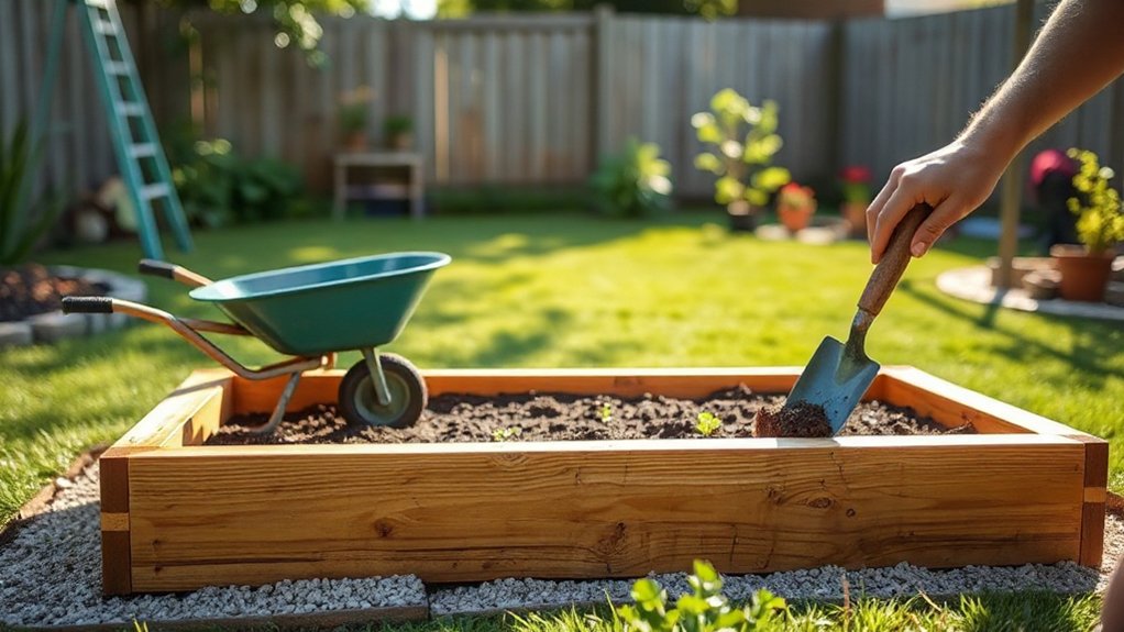 consistent garden maintenance routine