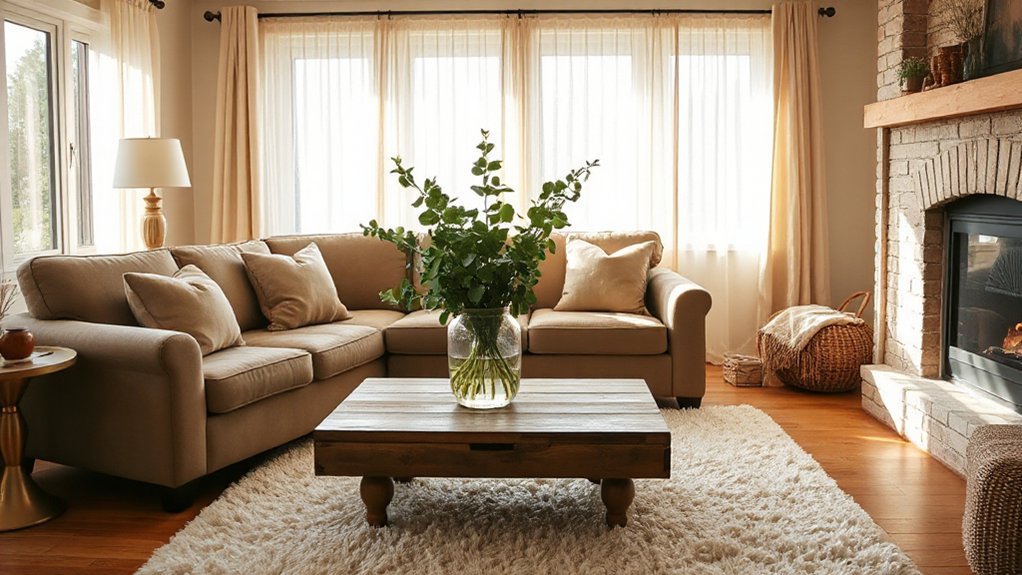 cozy welcoming living space