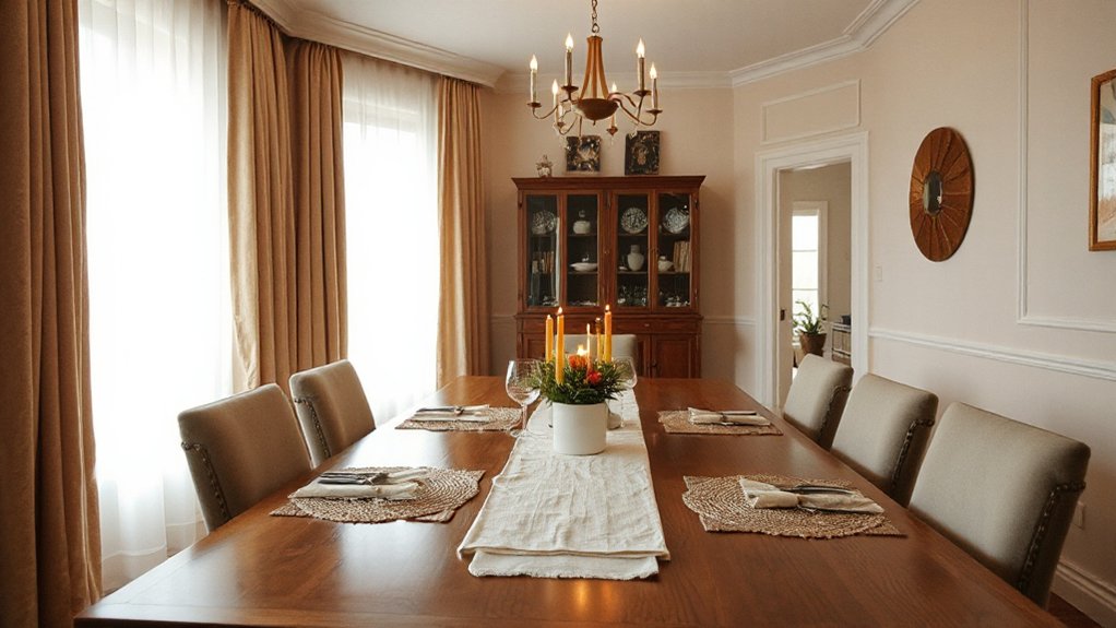 create warm inviting ambiance