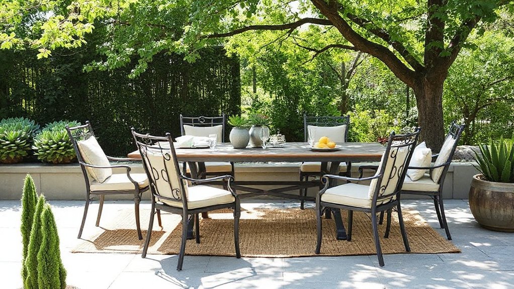 durable weatherproof outdoor dining