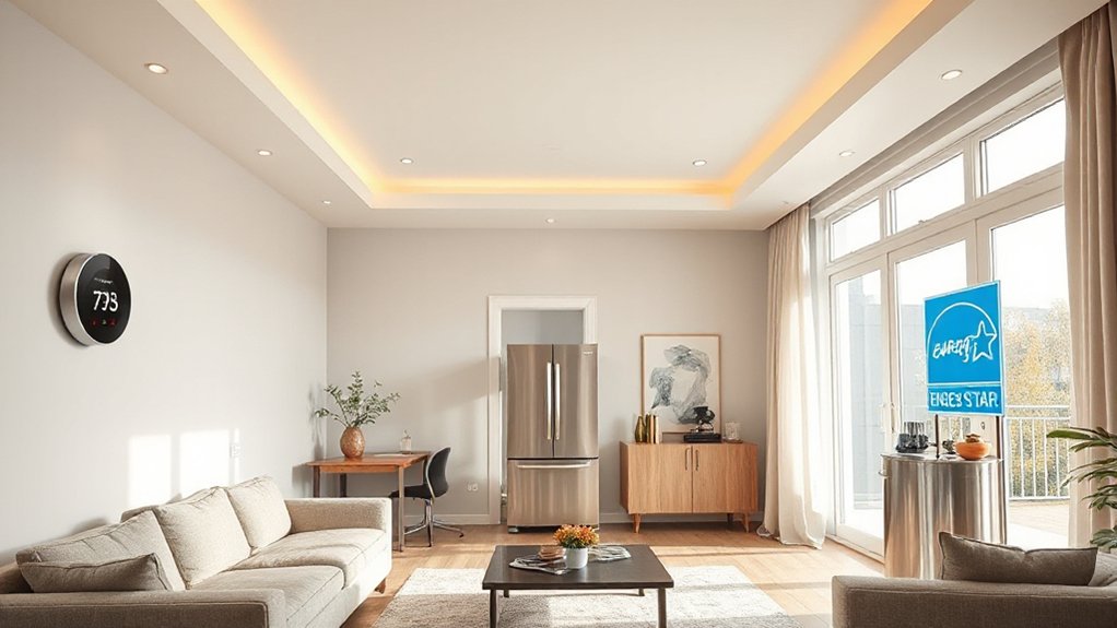 efficient lighting and appliances