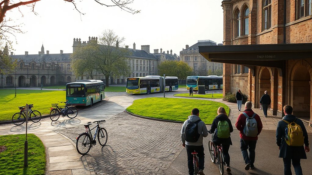 efficient transit enhances campus