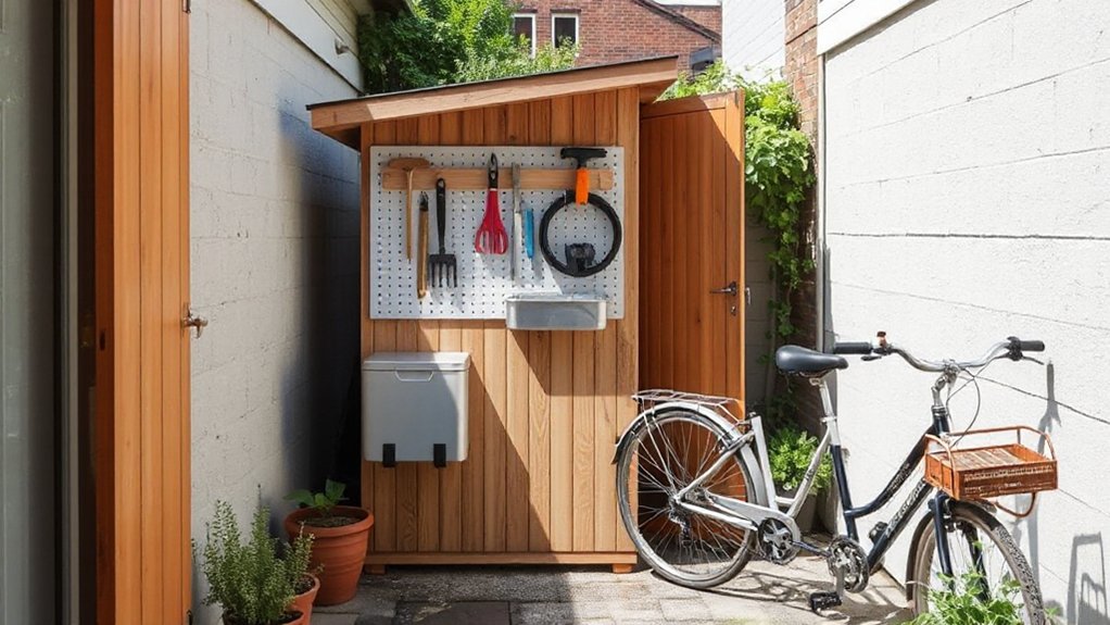 efficient weatherproof space saving storage