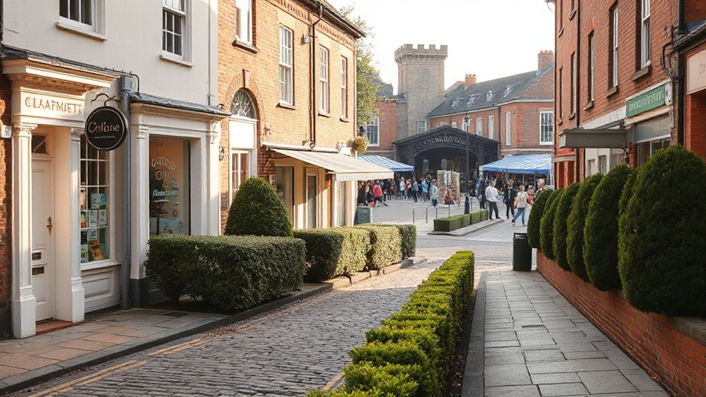evaluate town on foot