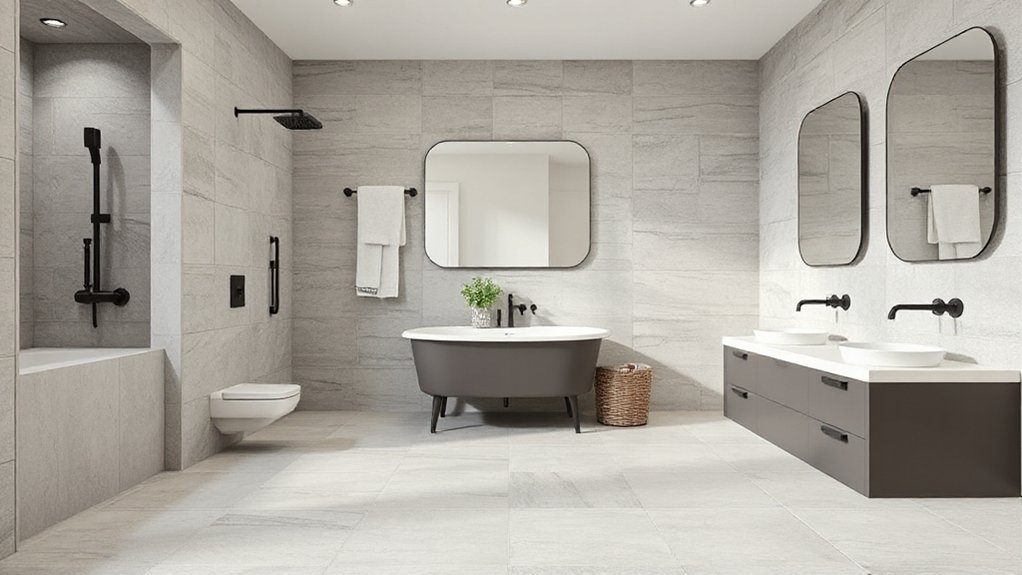 expand space with balanced tiles