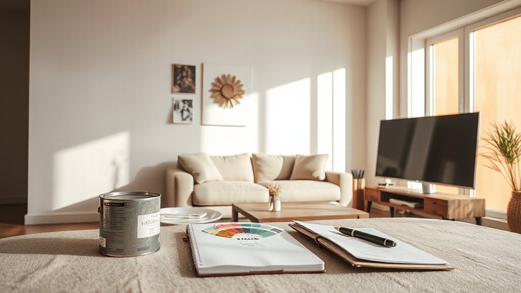 finalize color plan steps