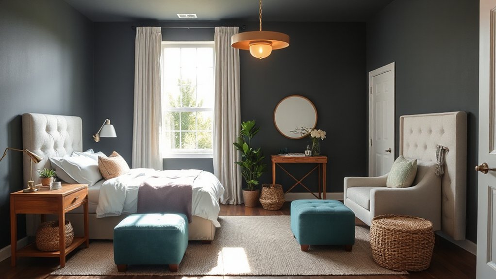 flexible calming guest space