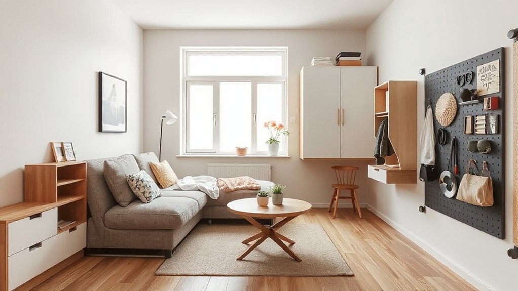 flexible space saving multifunctional furniture