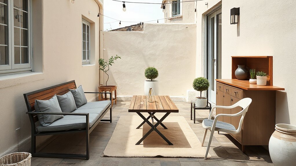 flexible space saving outdoor furniture