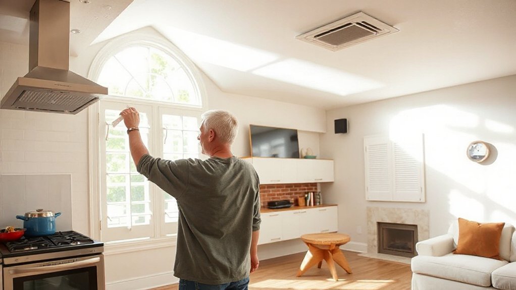 fresh clean indoor air
