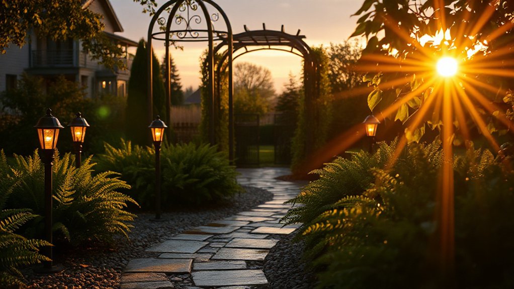 garden path lighting ideas