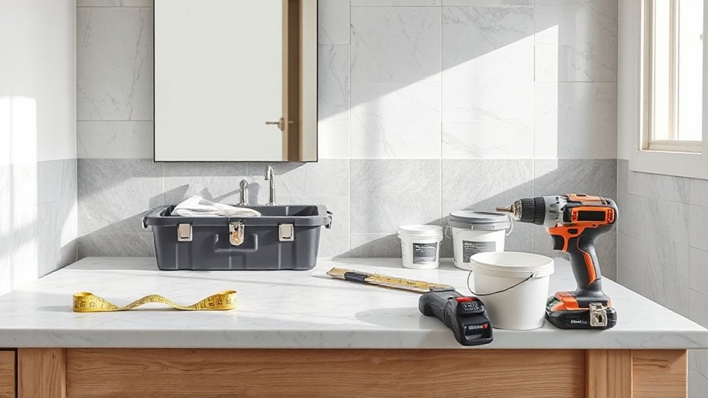 gather tools and materials