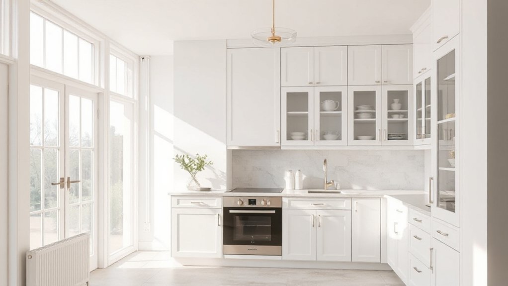 glass front cabinet glazing options