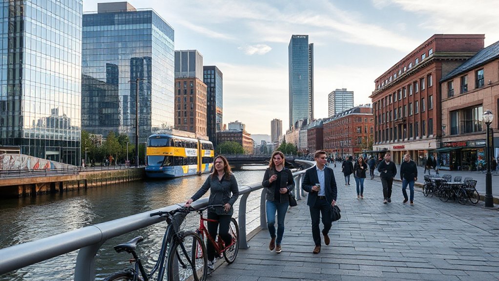 growing job market and green spaces