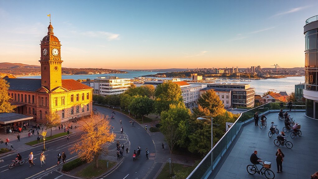 growing university city hub