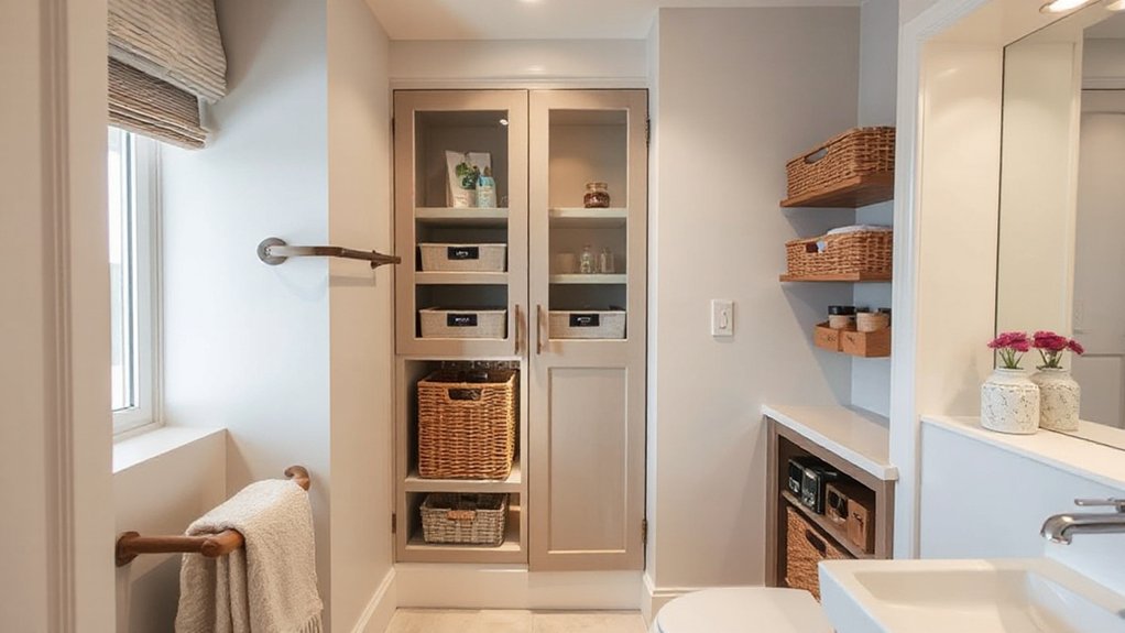 hidden wall storage solutions