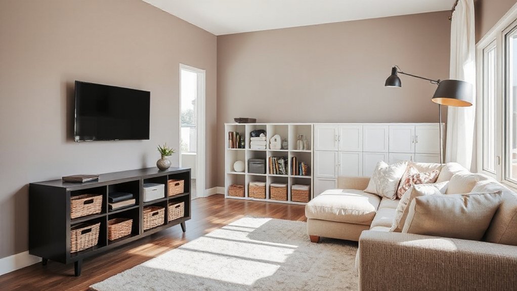 increase living room storage