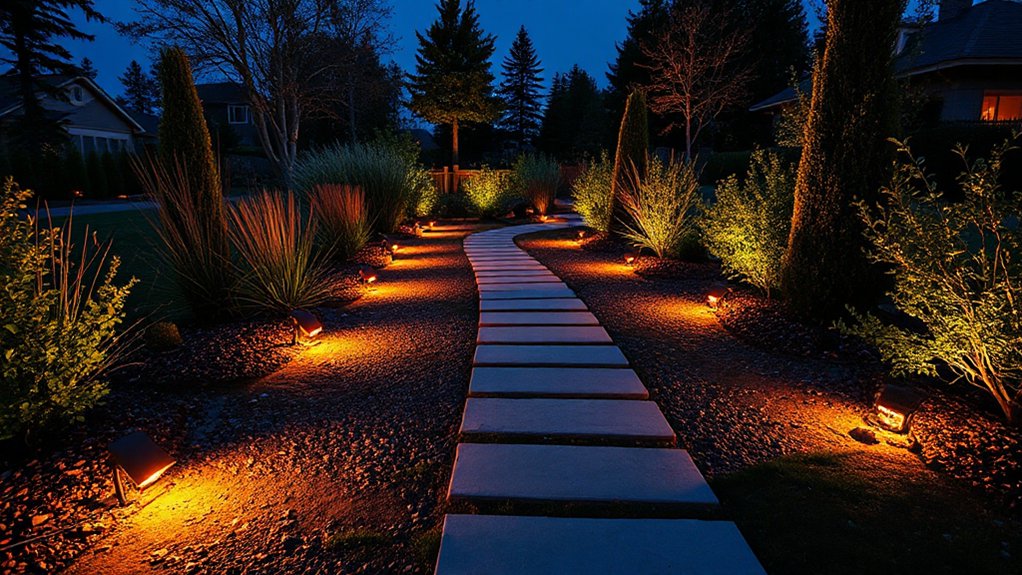 layered durable landscape illumination
