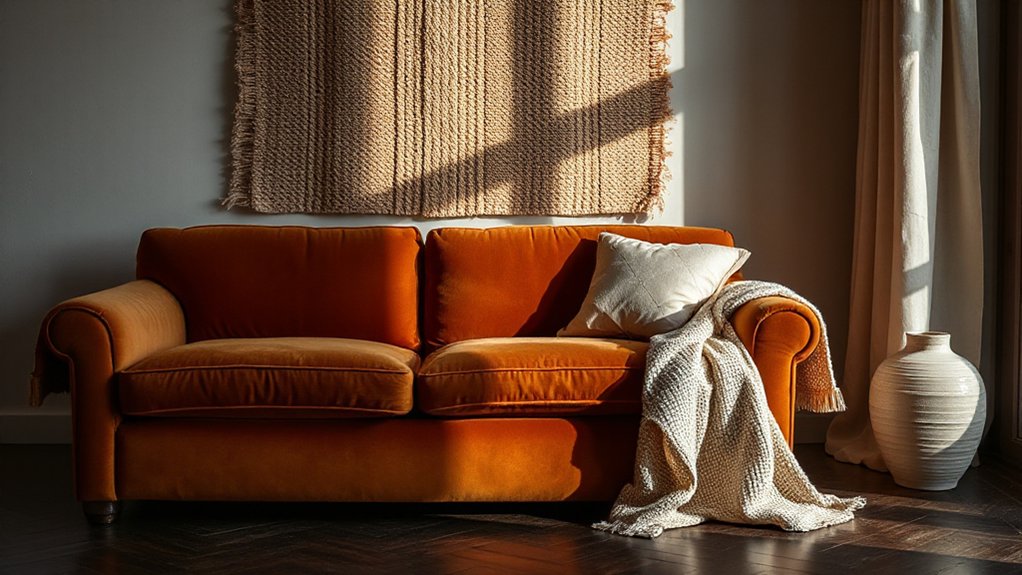 layered textures and finishes