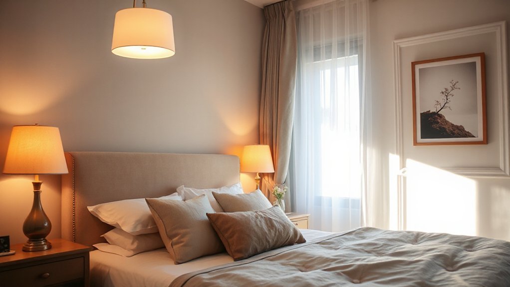 layered warm adjustable illumination