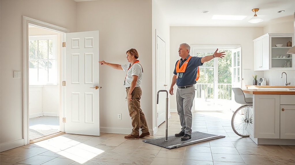 maintain accessible outdoor pathways