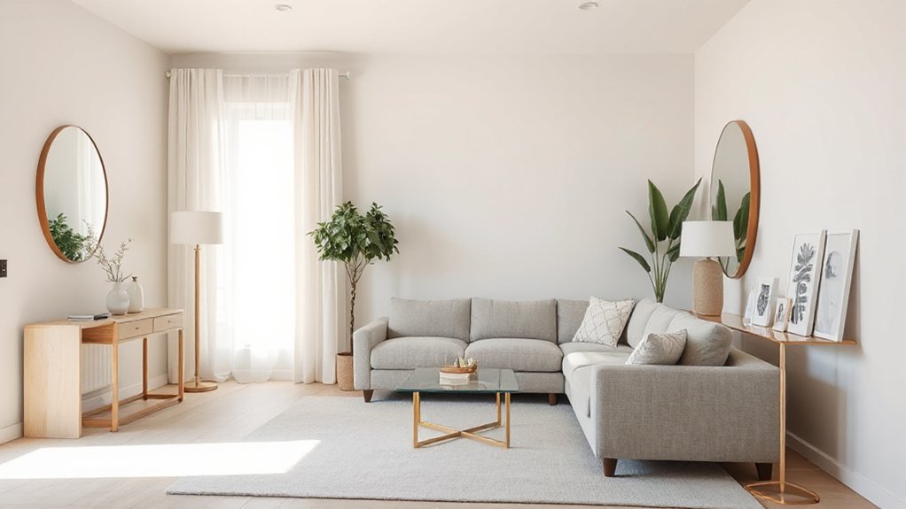 maximize space with decor