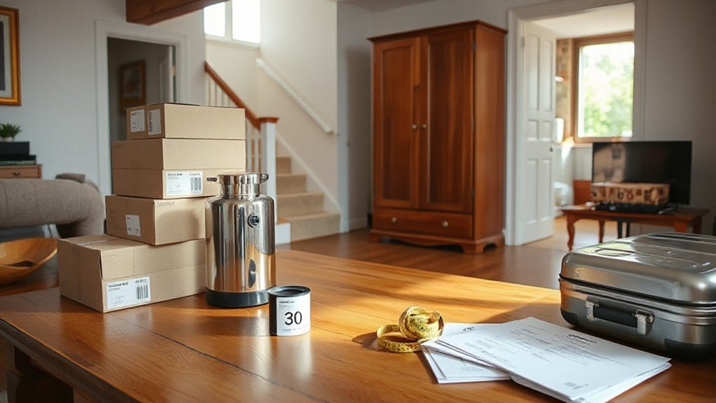 moving costs and fees