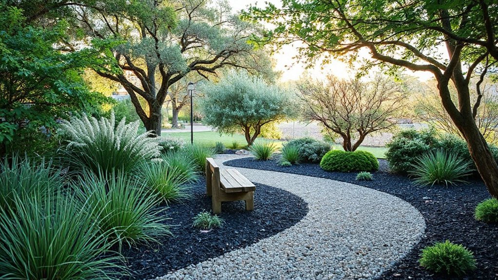 mulch minimizes weeds moisture