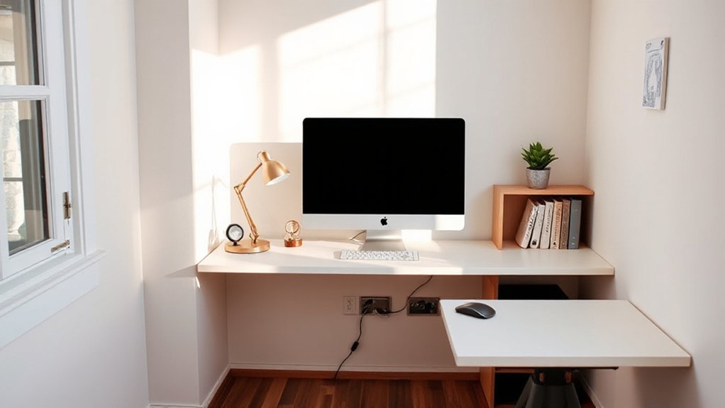 optimize desk for focus