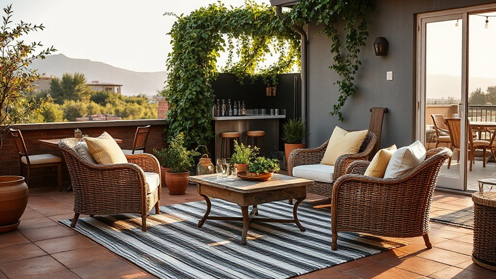 patio outdoor seating ideas