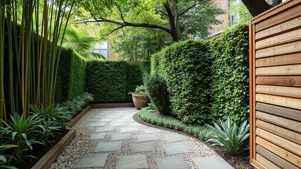 plants and materials for soundproofing