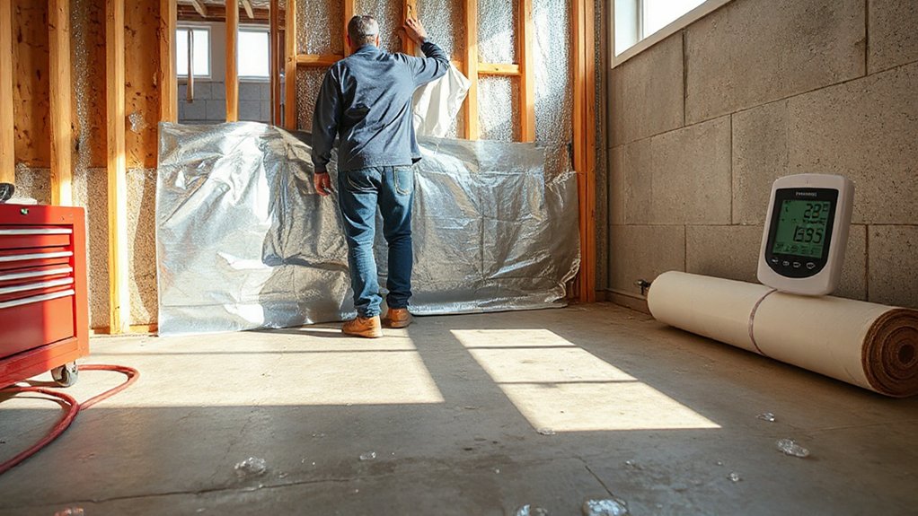 proper vapor barrier installation