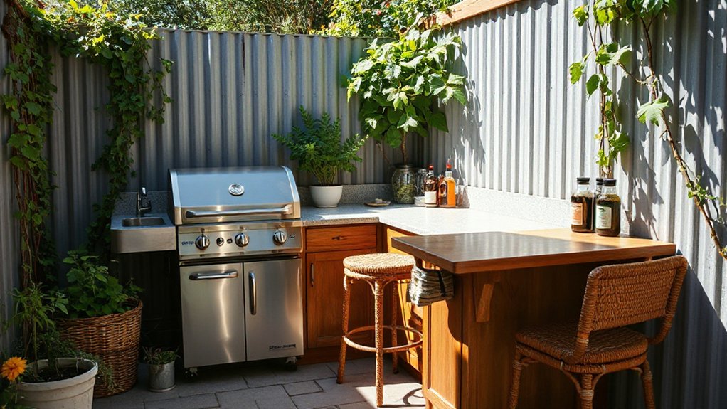 quick organized outdoor cooking