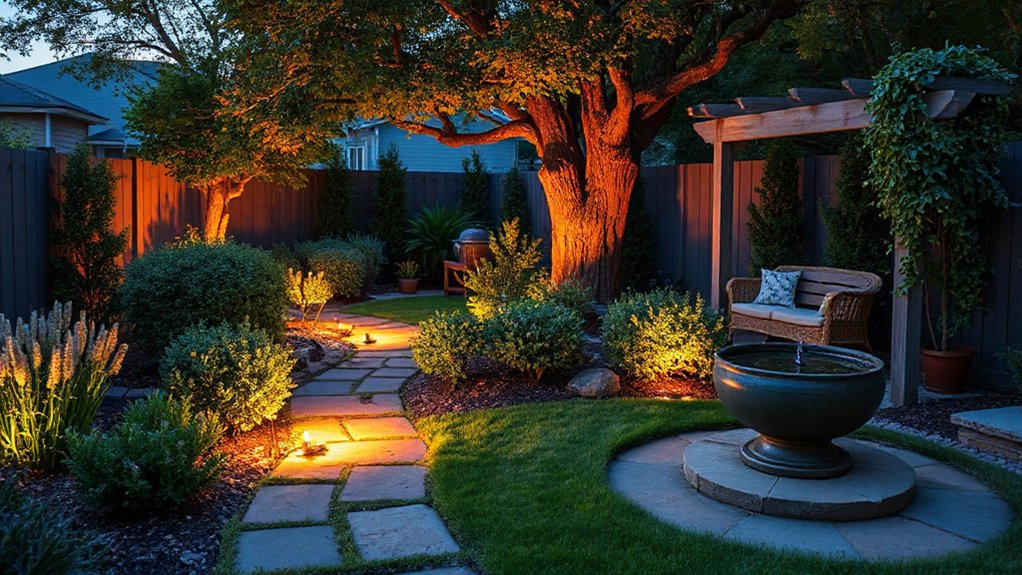 safe warm outdoor lighting