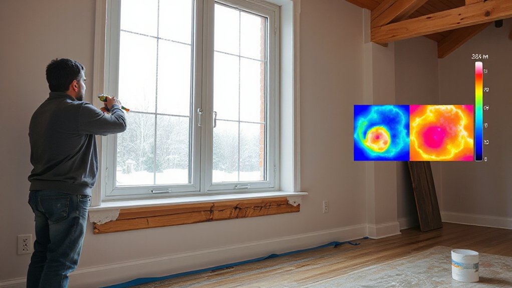 seal leaks before insulating