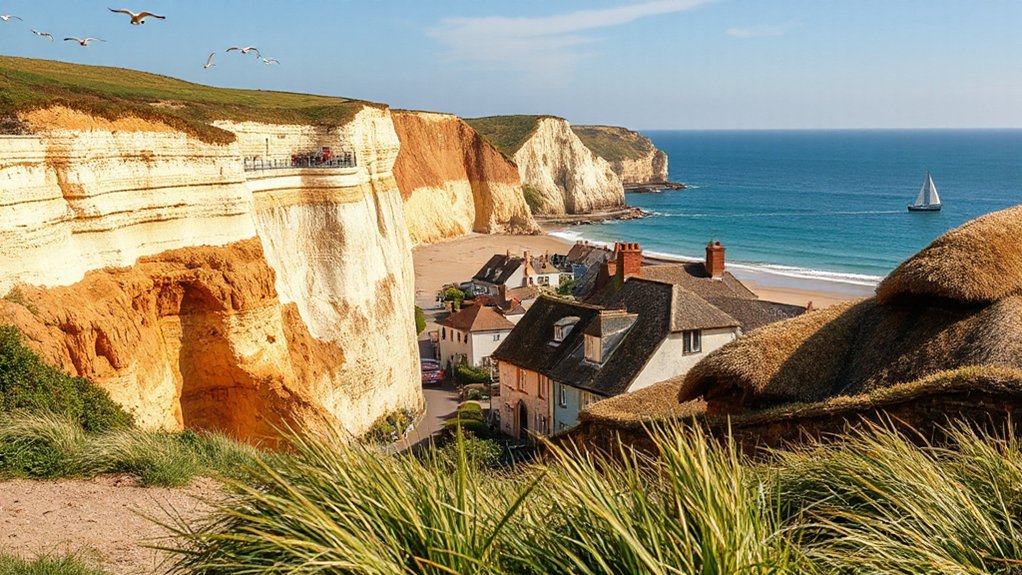 seaside cliffs and village charm