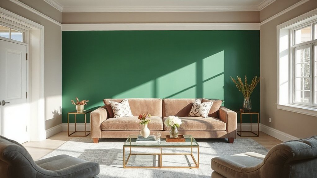 shared accents create cohesive flow