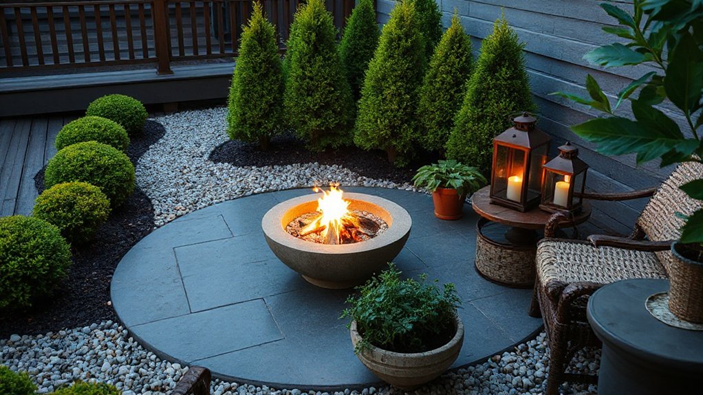 small garden fire pit ideas