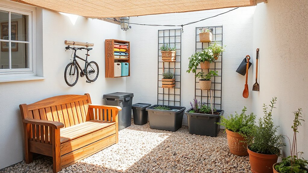 small home outdoor storage